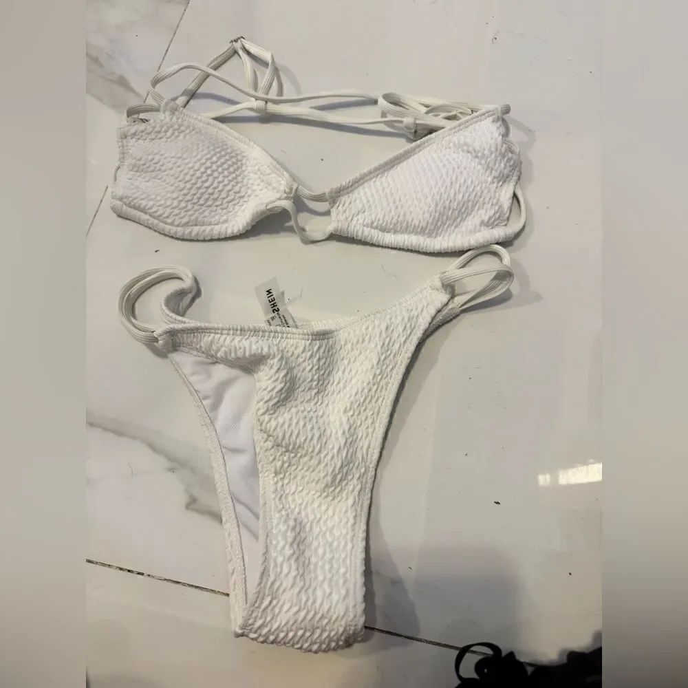 White  bikini set#4